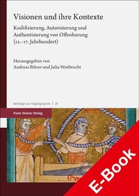 Enlarge image Cover: Visionen und ihre Kontexte - Franz Steiner Verlag