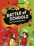 Cover: Battle of Schools - Angriff der Molchgehirne - cbj