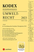 Cover: KODEX Umweltrecht 2023 - inkl. App - LexisNexis Verlag ARD ORAC GmbH