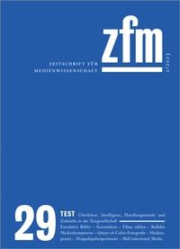 Abbildung von: Zeitschrift für Medienwissenschaft 29 - transcript