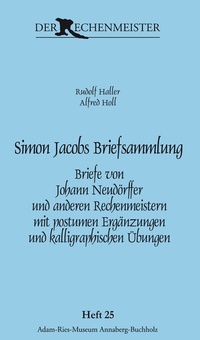 Abbildung von: Simon Jacobs Briefsammlung. - Adam-Ries-Bund