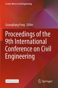 Enlarge image Cover: Proceedings of the 9th International Conference on Civil Engineering - Springer