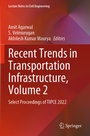 Cover: Recent Trends in Transportation Infrastructure, Volume 2 - Springer