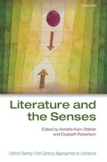 Cover: Literature and the Senses - Oxford University Press