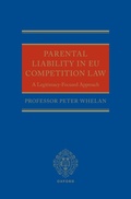 Cover: Parental Liability in EU Competition Law - Oxford University Press