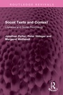 Cover: Social Texts and Context - Routledge