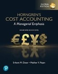 Cover: Horngren's Cost Accounting, Global Edition - Pearson Education Limited
