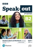 Cover: Speakout 3ed B2 Student's Book and Workbook with eBook and Online Practice Split 1 - Pearson Education Limited
