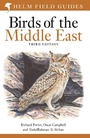 Cover: Field Guide to Birds of the Middle East - Helm