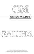Cover: Critical Muslim 48 - C Hurst & Co Publishers Ltd