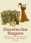 Cover: Deutsche Sagen - Alfa-Veda-Verlag