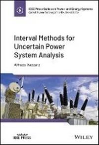 Enlarge image Cover: Interval Methods for Uncertain Power System Analys is - Wiley