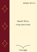 Cover: Saint Paul, cinq discours - BoD - Books on Demand