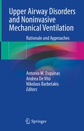 Cover: Upper Airway Disorders and Noninvasive Mechanical Ventilation - Springer