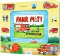 Cover: Meine Schiebebahn-Pappe: Fahr mit bei der Feuerwehr - Esslinger