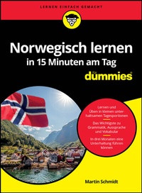 Abbildung von: Norwegisch lernen in 15 Minuten am Tag für Dummies - Wiley-VCH