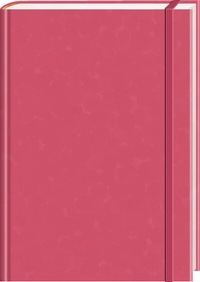 Abbildung von: Anaconda Notizbuch/Notebook/Blank Book, punktiert, textiles Gummiband, pink, Hardcover (A5), 120g/m² Papier - Anaconda Verlag
