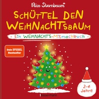 Abbildung von: Schüttel den Weihnachtsbaum. Ein Weihnachts-Mitmachbuch zum Schütteln, Schaukeln, Pusten, Klopfen und sehen, was dann passiert. Von 2 bis 4 Jahren - Bassermann