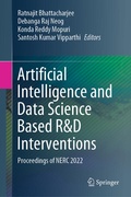 Cover: Artificial Intelligence and Data Science Based R&D Interventions - Springer