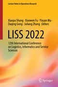 Cover: LISS 2022 - Springer