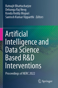 Enlarge image Cover: Artificial Intelligence and Data Science Based R&D Interventions - Springer
