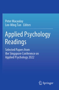 Enlarge image Cover: Applied Psychology Readings - Springer