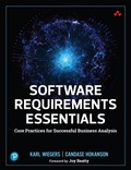 Cover: Software Requirements Essentials - Addison Wesley