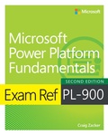 Cover: Exam Ref PL-900 Microsoft Power Platform Fundamentals - Addison Wesley