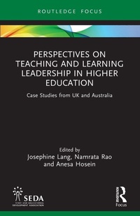 Enlarge image Cover: Perspectives on Teaching and Learning Leadership in Higher Education - Routledge