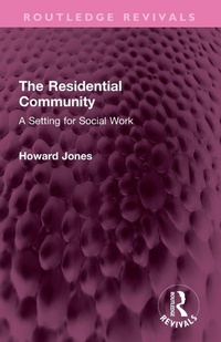 Enlarge image Cover: The Residential Community - Routledge