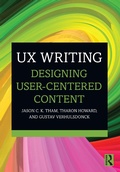 Cover: UX Writing - Routledge