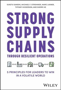 Abbildung von: Strong Supply Chains Through Resilient Operations - Wiley