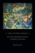 Cover: The Lettered Indian - Duke University Press