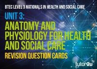 Abbildung von: BTEC Level 3 National Health & Social Care Unit 3: Anatomy and Physiology Revision Question Cards - Tutor2u Limited