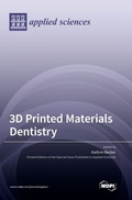 Cover: 3D Printed Materials Dentistry - MDPI AG