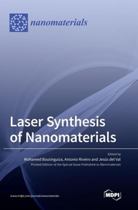 Enlarge image Cover: Laser Synthesis of Nanomaterials - MDPI AG
