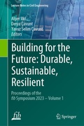 Cover: Building for the Future: Durable, Sustainable, Resilient - Springer