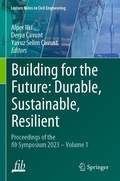 Cover: Building for the Future: Durable, Sustainable, Resilient - Springer