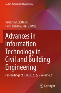 Enlarge image Cover: Advances in Information Technology in Civil and Building Engineering - Springer