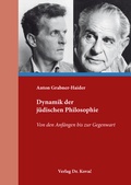 Cover: Dynamik der j&uuml;dischen Philosophie - Kovac, Dr. Verlag