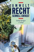 Abbildung von: Umweltrecht - Schnell erfasst - Springer