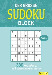 Abbildung von: Der große Sudokublock Band 7 - Naumann & Göbel