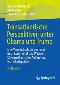 Abbildung von: Transatlantische Perspektiven unter Obama und Trump - Springer VS