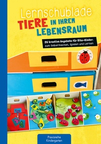 Abbildung von: Lernschublade Tiere in ihrem Lebensraum - Kaufmann Verlag