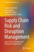 Cover: Supply Chain Risk and Disruption Management - Springer