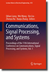 Enlarge image Cover: Communications, Signal Processing, and Systems - Springer