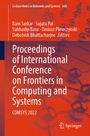 Cover: Proceedings of International Conference on Frontiers in Computing and Systems - Springer