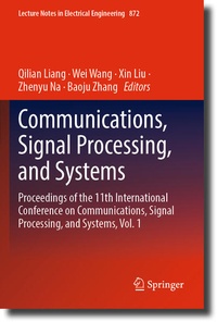 Enlarge image Cover: Communications, Signal Processing, and Systems - Springer