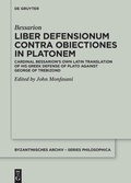 Cover: Liber Defensionum contra Obiectiones in Platonem - De Gruyter