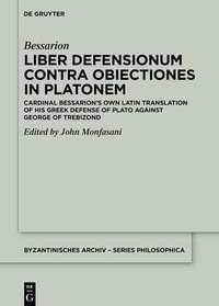 Abbildung von: Liber Defensionum contra Obiectiones in Platonem - De Gruyter